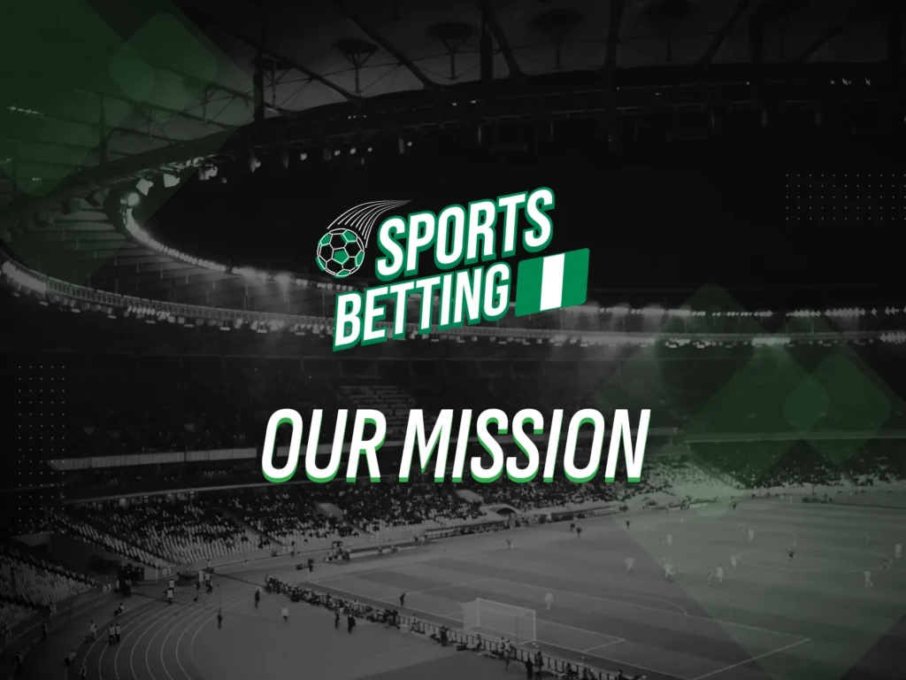 Sportsbetting mission is to provide customers with clear and reliable information.