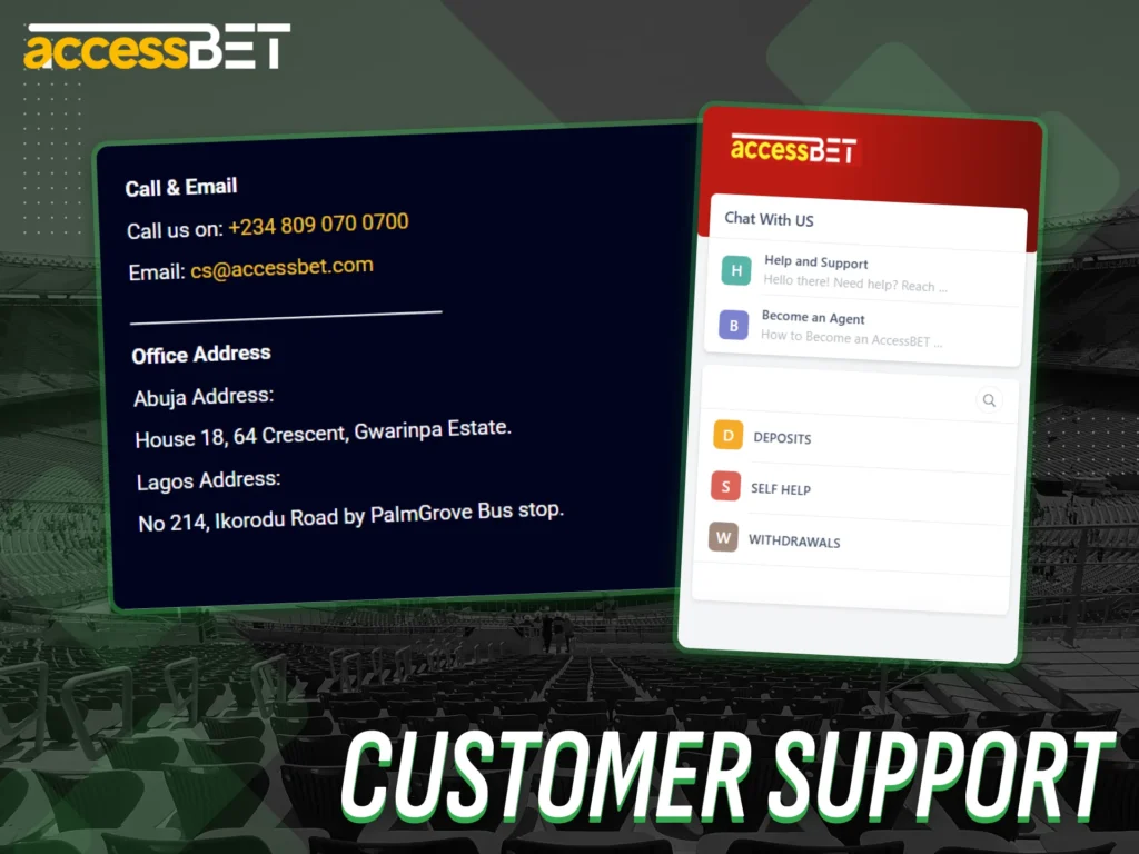 Accessbet offers reliable support for players.