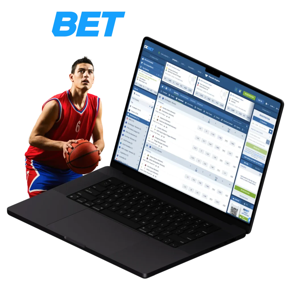 1xBet offers Nigerian users a top platform for wagering on basketball games.