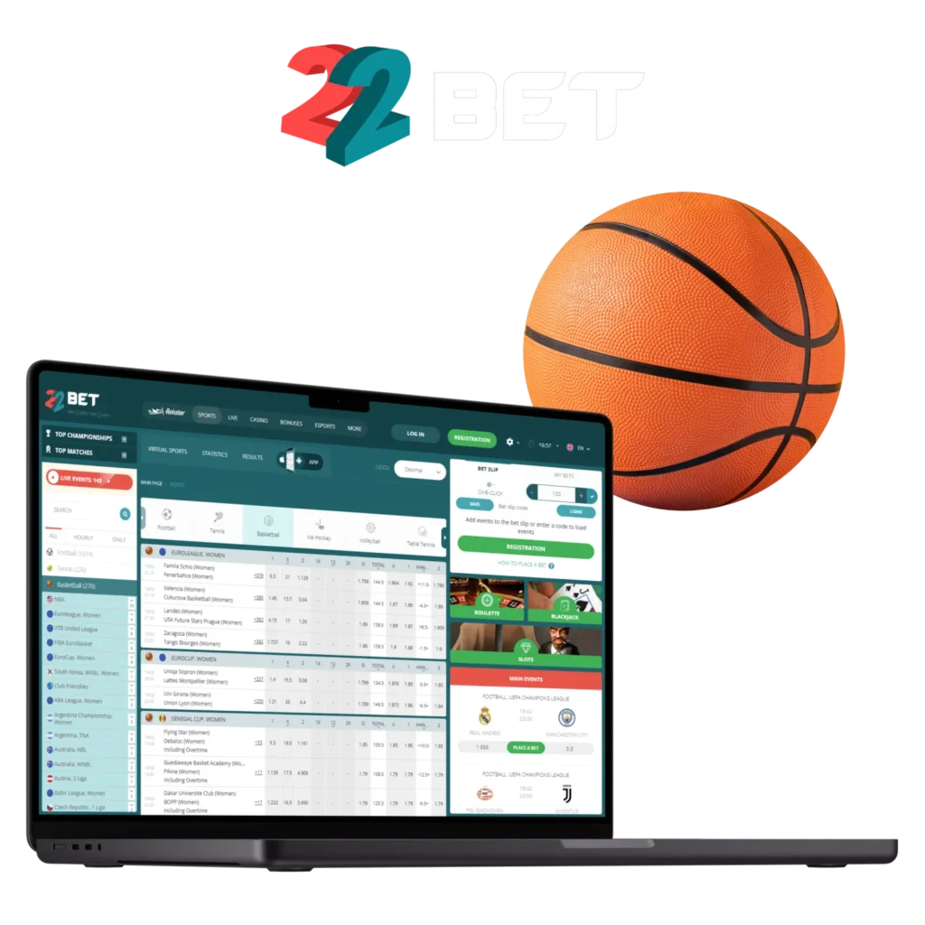 22bet is a trusted betting site for basketball enthusiasts in Nigeria.