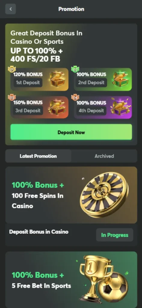 BC Game provides many exciting bonuses for Nigerian bettors.