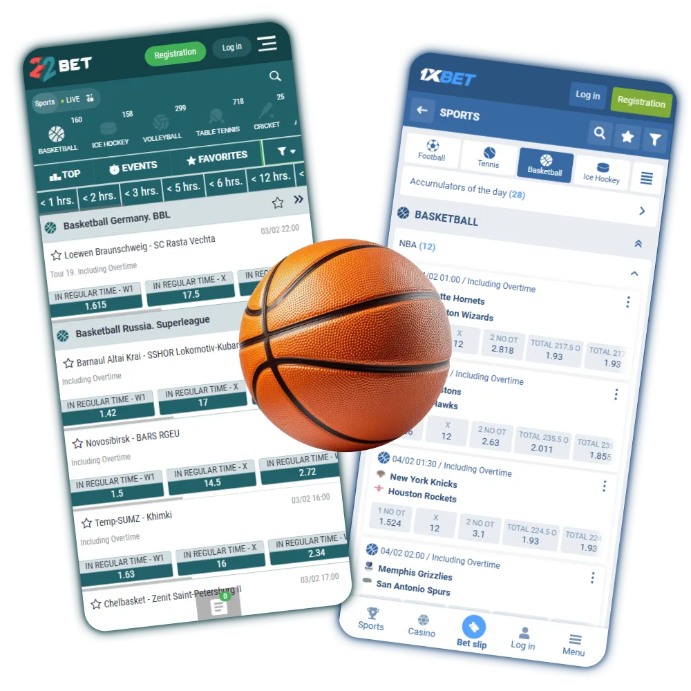Best basketball betting apps in Nigeria.