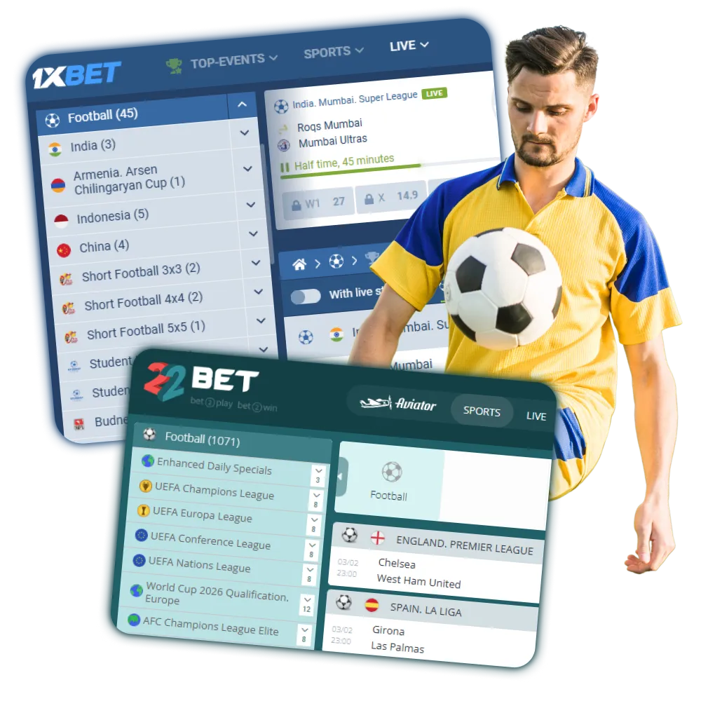 The finest online betting sites for football in Nigeria.