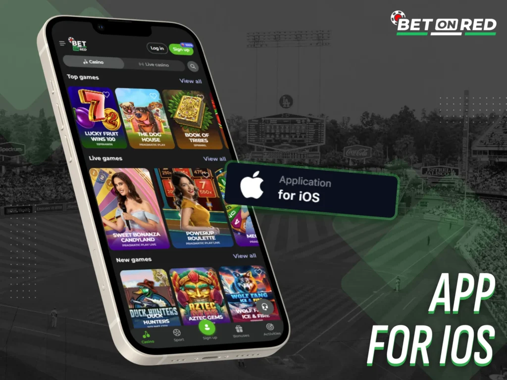 Betonred ensures Nigerian players can download its iOS app for free.