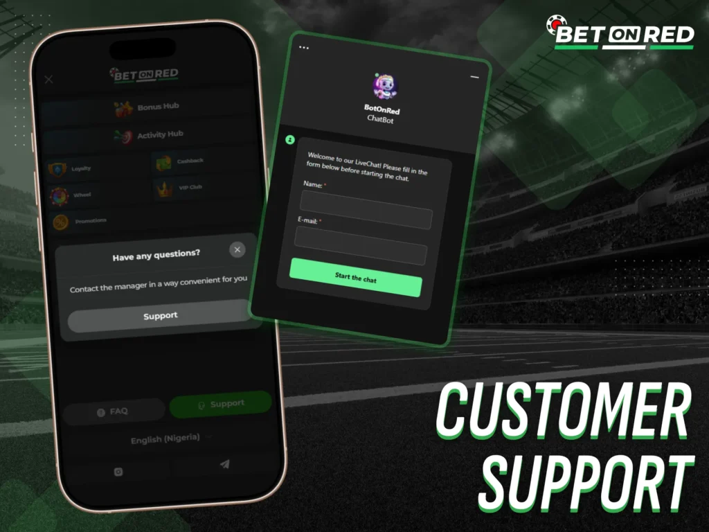 If you have any questions, contact the Betonred help team at any time.