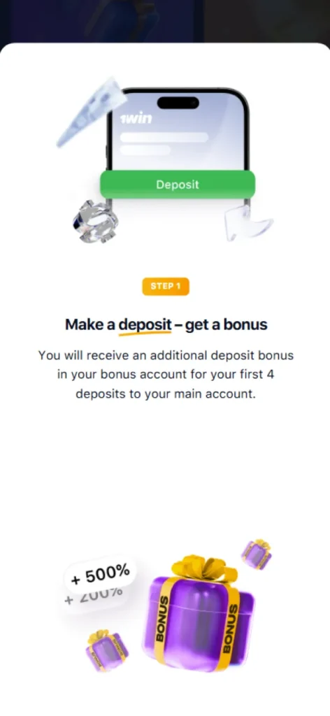 Discover the details of the bonus on the betting platform.