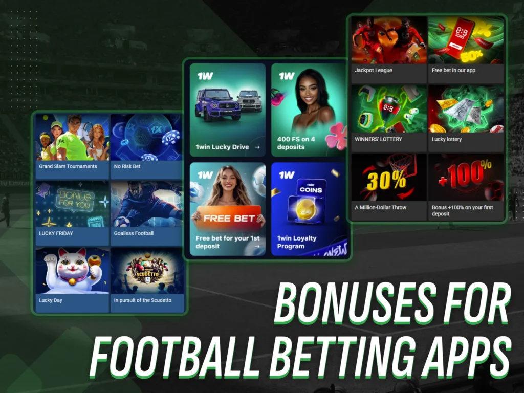 The rewards from betting apps in football are good for people who bet.