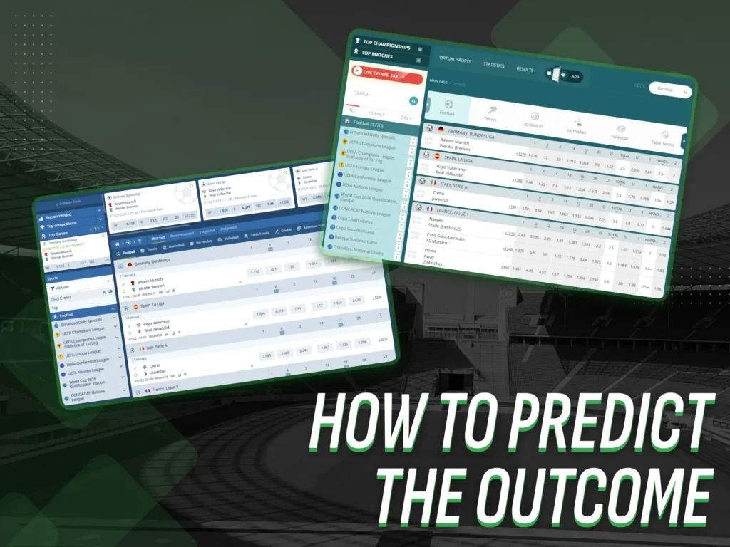How to forecast the result of football games.