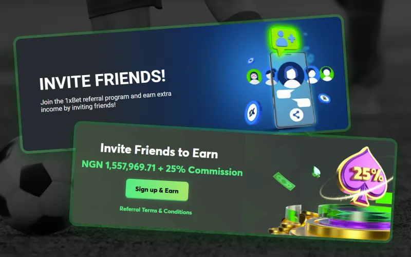 In Nigeria, referral bonuses at football betting platforms are widely sought after.