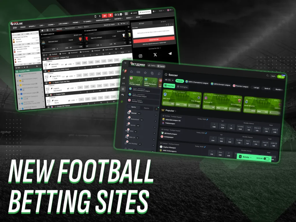 The top 5 latest football betting sites for Nigerian users.