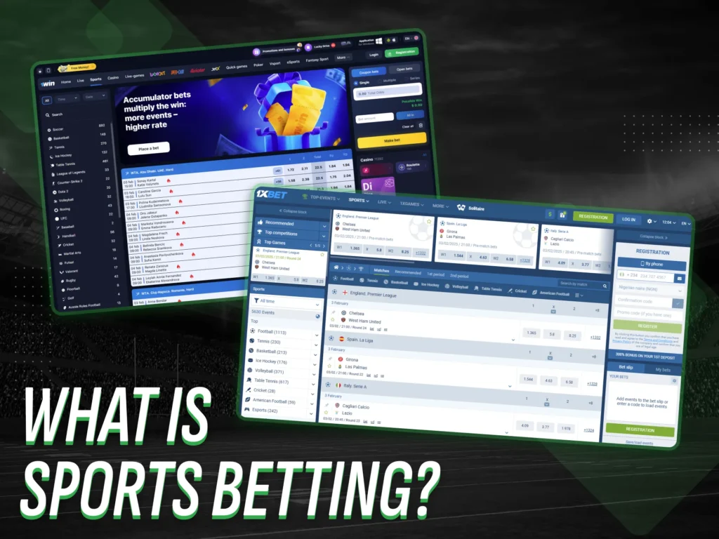 What is online sports betting in Nigeria.