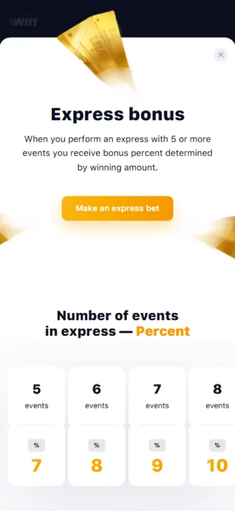 Earn an additional reward on the online betting platform.