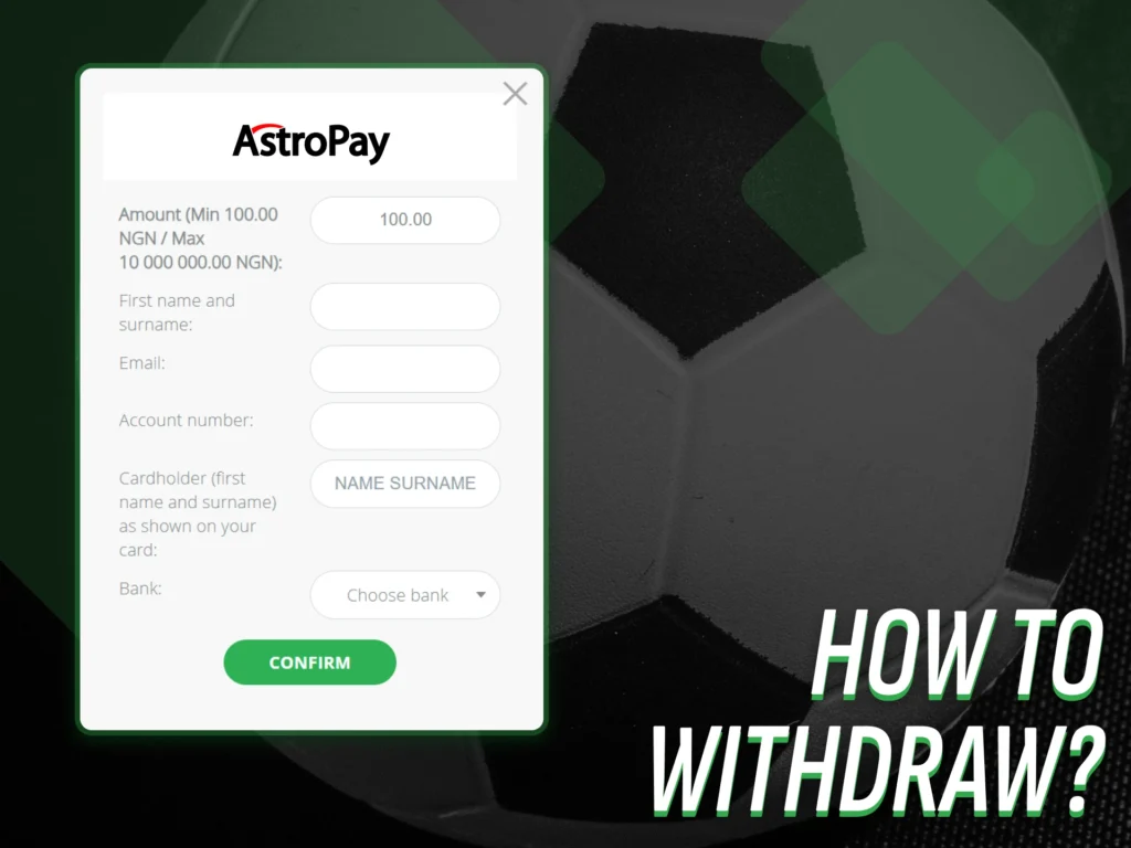 Get your sports betting winnings paid out directly with Astropay.