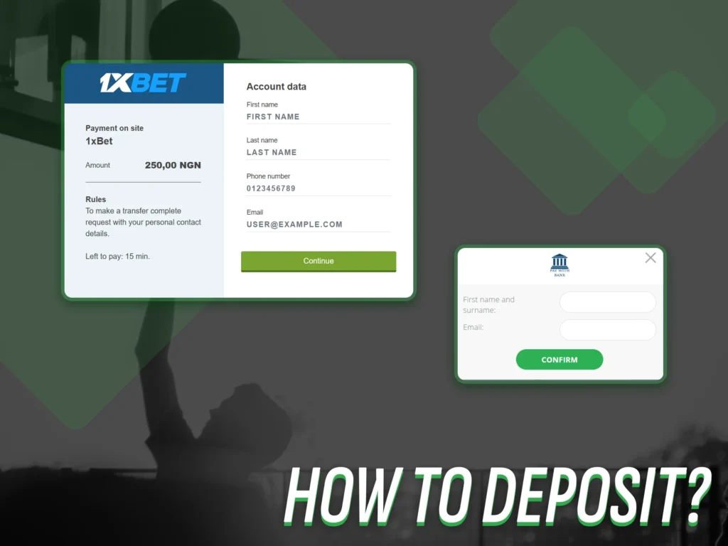 Easily fund your sports betting account using Bank Transfer.