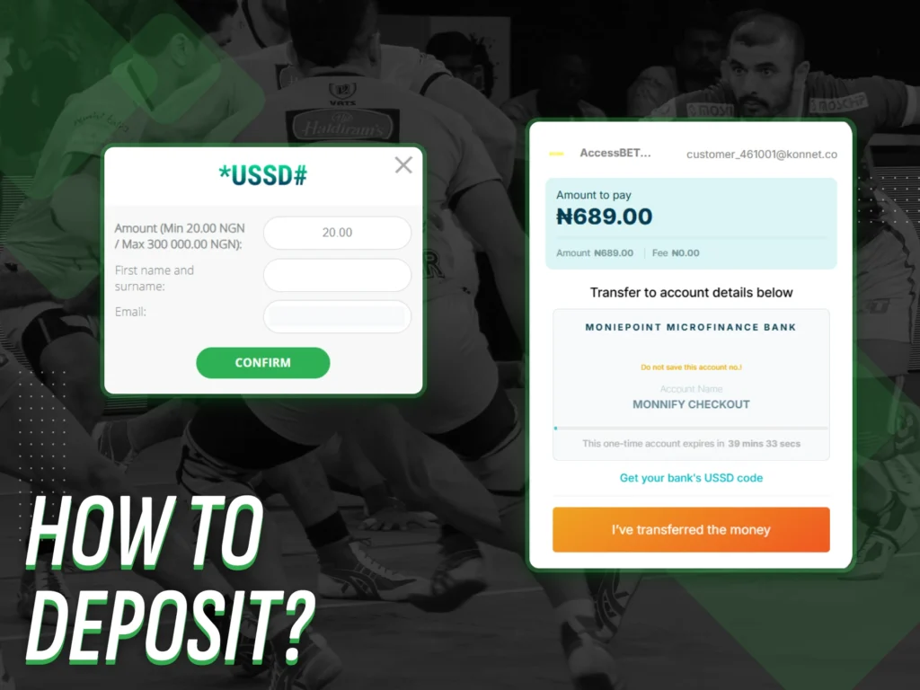 Monnify offers a simple way to fund your sports betting account.