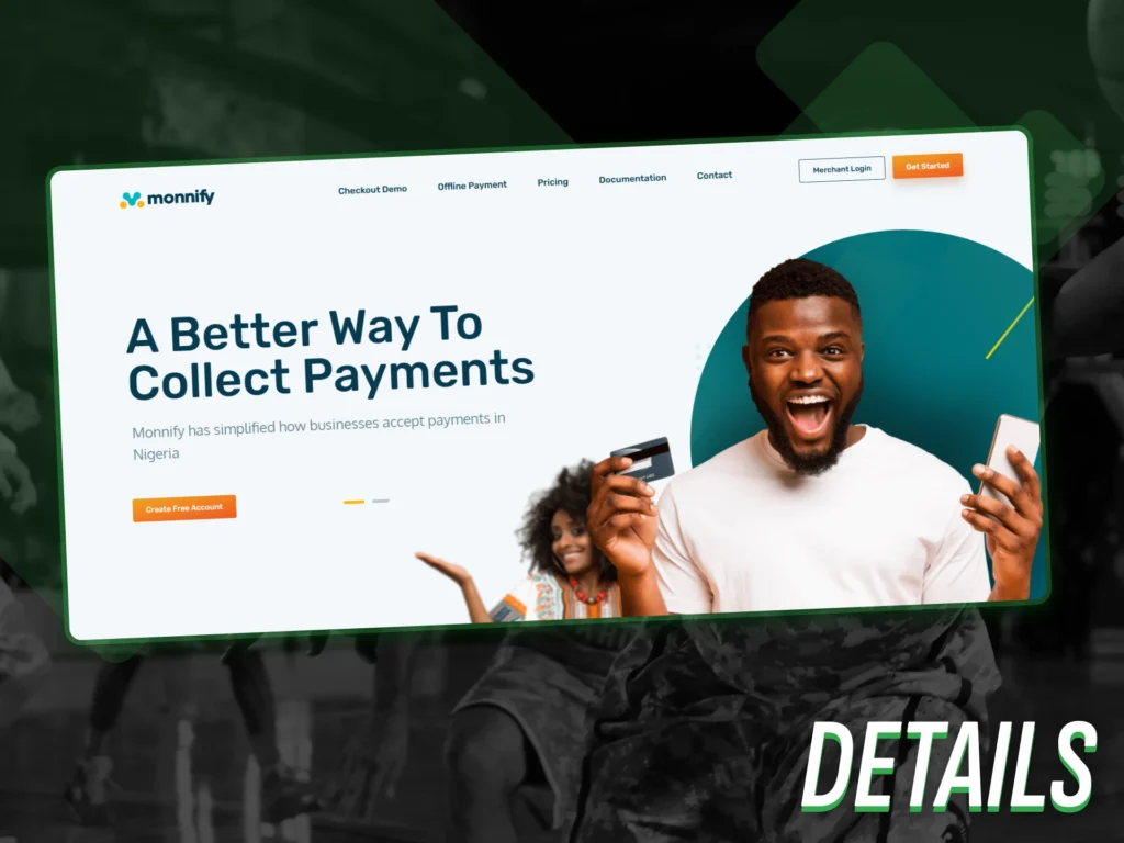 Detailed information about Monnify payment method for sports betting in Nigeria.