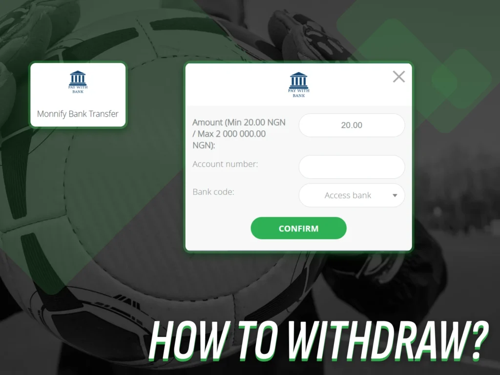Learn how to withdraw your sports betting funds with Monnify.