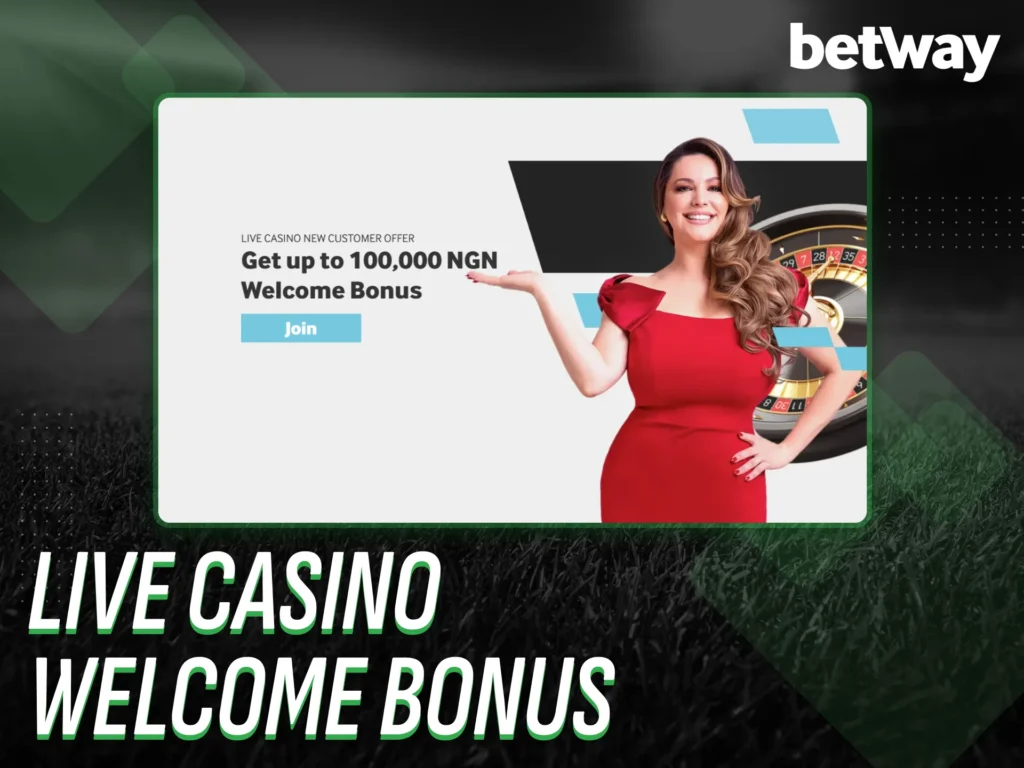 Receive the Live Casino Welcome Bonus and start playing real dealers.